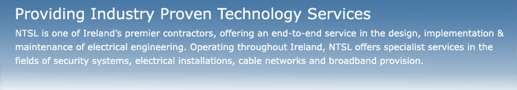 NTSL Providing Industry Proven Technology Services